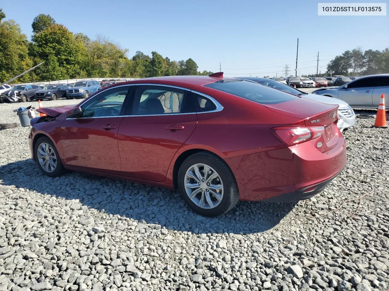 2020 Chevrolet Malibu Lt VIN: 1G1ZD5ST1LF013575 Lot: 74186004