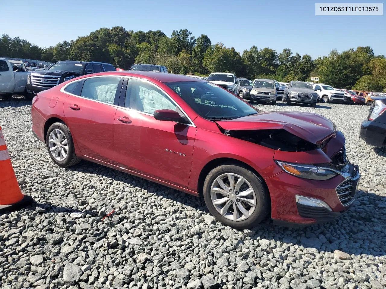 2020 Chevrolet Malibu Lt VIN: 1G1ZD5ST1LF013575 Lot: 74186004