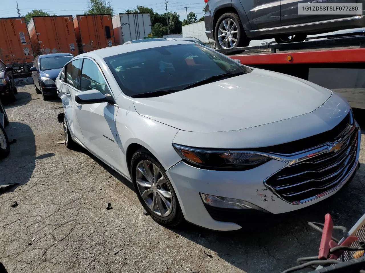 2020 Chevrolet Malibu Lt VIN: 1G1ZD5ST5LF077280 Lot: 74200294