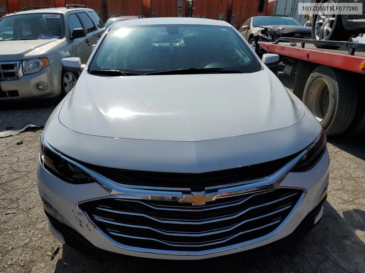 2020 Chevrolet Malibu Lt VIN: 1G1ZD5ST5LF077280 Lot: 74200294