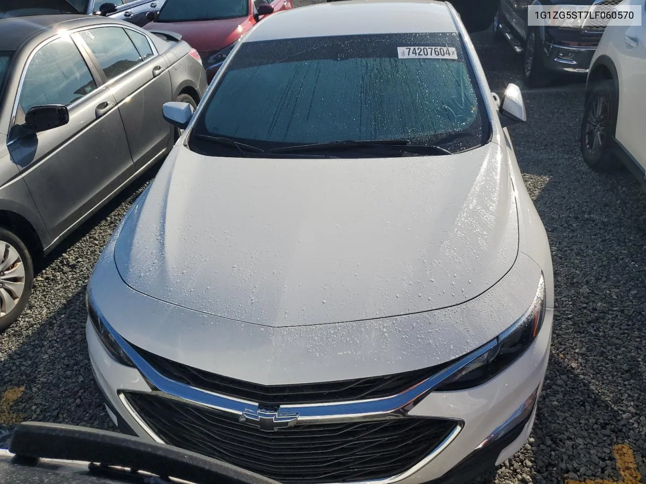 2020 Chevrolet Malibu Rs VIN: 1G1ZG5ST7LF060570 Lot: 74207604