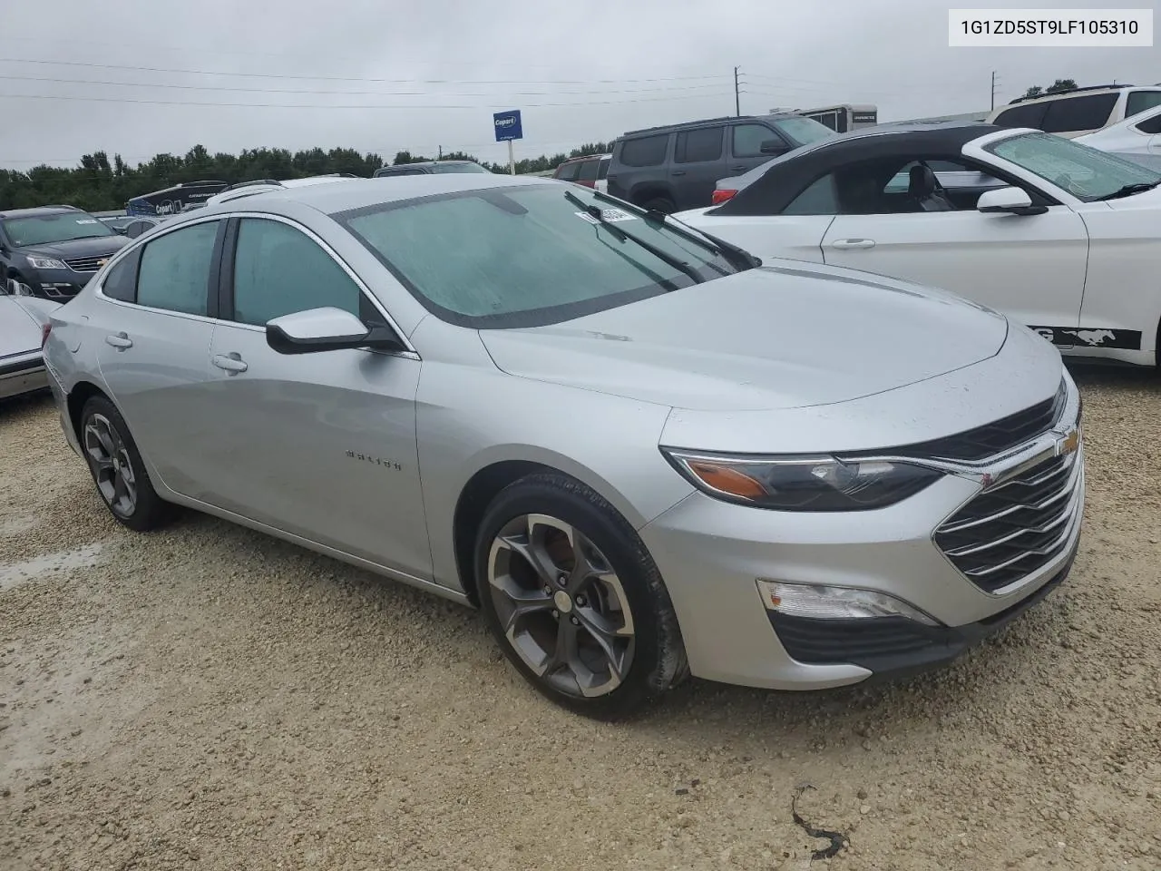 2020 Chevrolet Malibu Lt VIN: 1G1ZD5ST9LF105310 Lot: 74460634