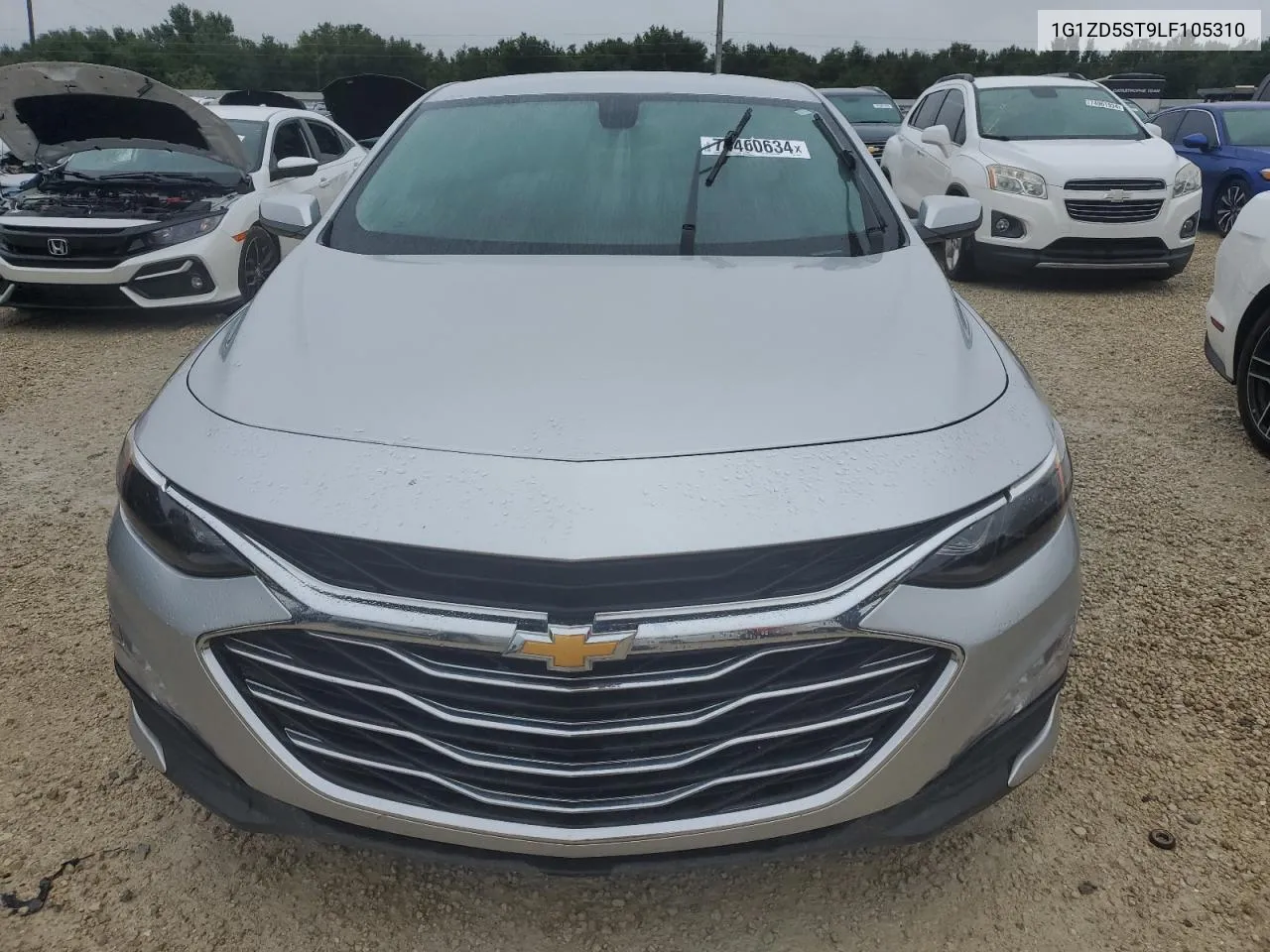 2020 Chevrolet Malibu Lt VIN: 1G1ZD5ST9LF105310 Lot: 74460634