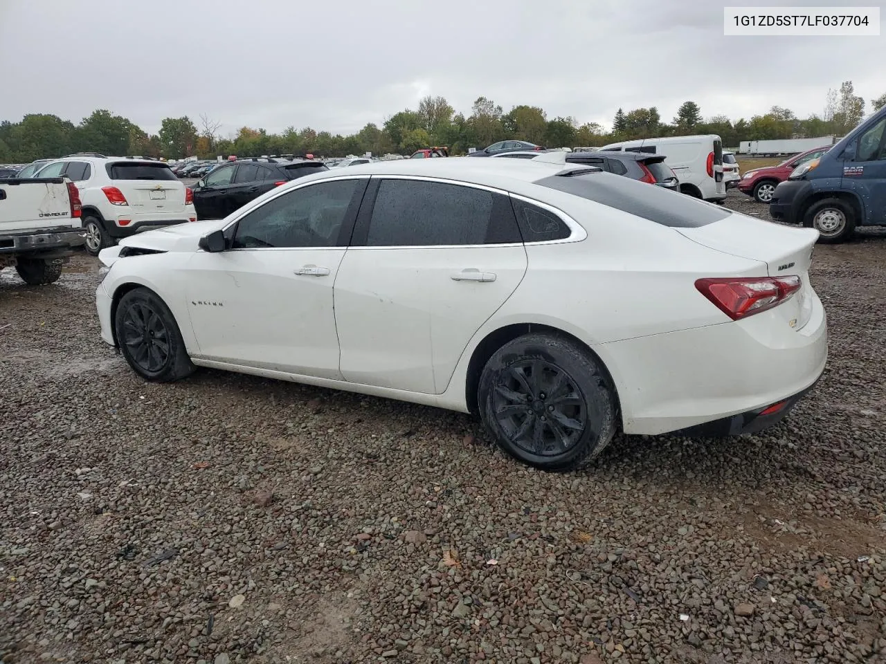 2020 Chevrolet Malibu Lt VIN: 1G1ZD5ST7LF037704 Lot: 74608304