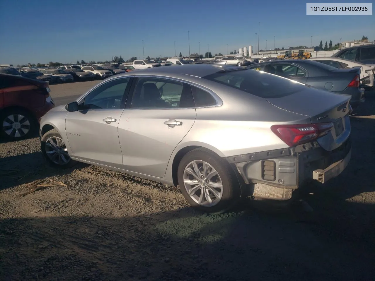 2020 Chevrolet Malibu Lt VIN: 1G1ZD5ST7LF002936 Lot: 74630904