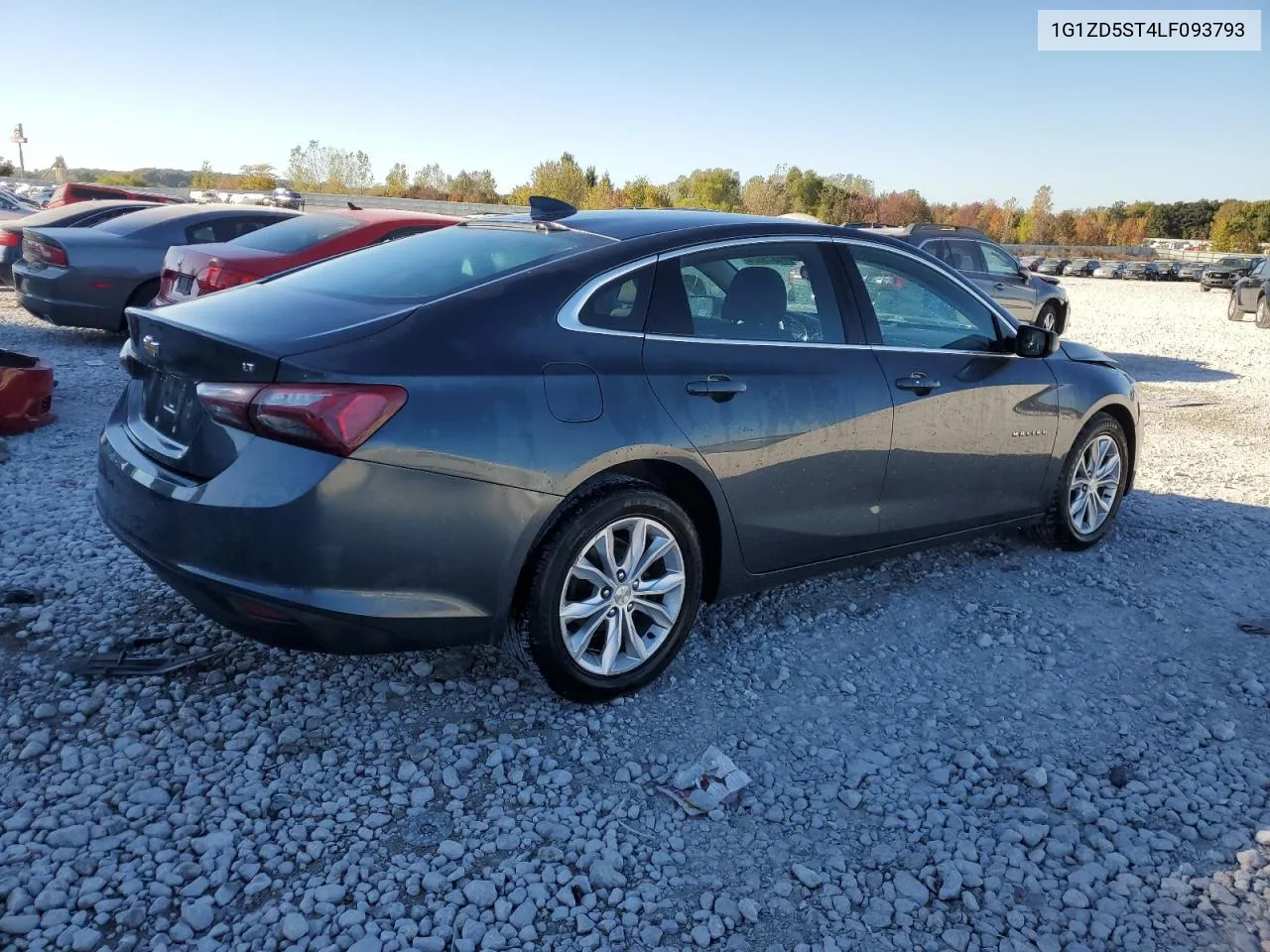 2020 Chevrolet Malibu Lt VIN: 1G1ZD5ST4LF093793 Lot: 74815824