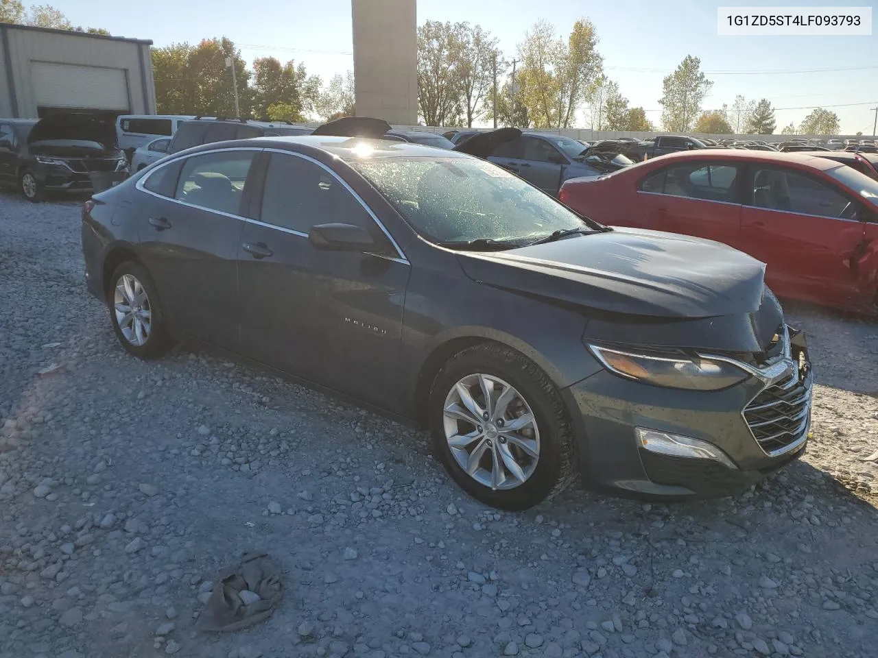 2020 Chevrolet Malibu Lt VIN: 1G1ZD5ST4LF093793 Lot: 74815824