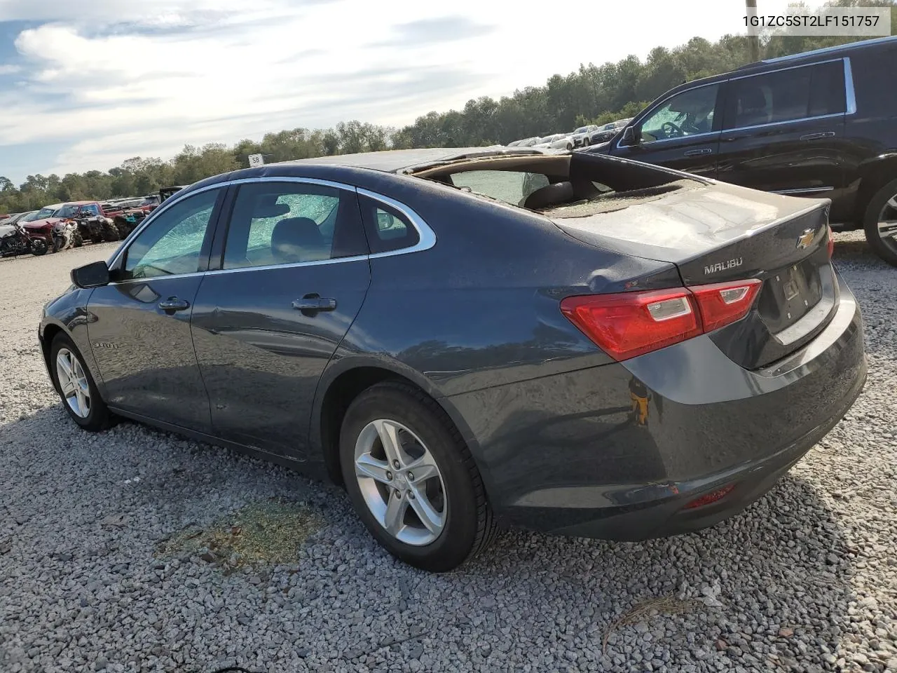 2020 Chevrolet Malibu Ls VIN: 1G1ZC5ST2LF151757 Lot: 74908624