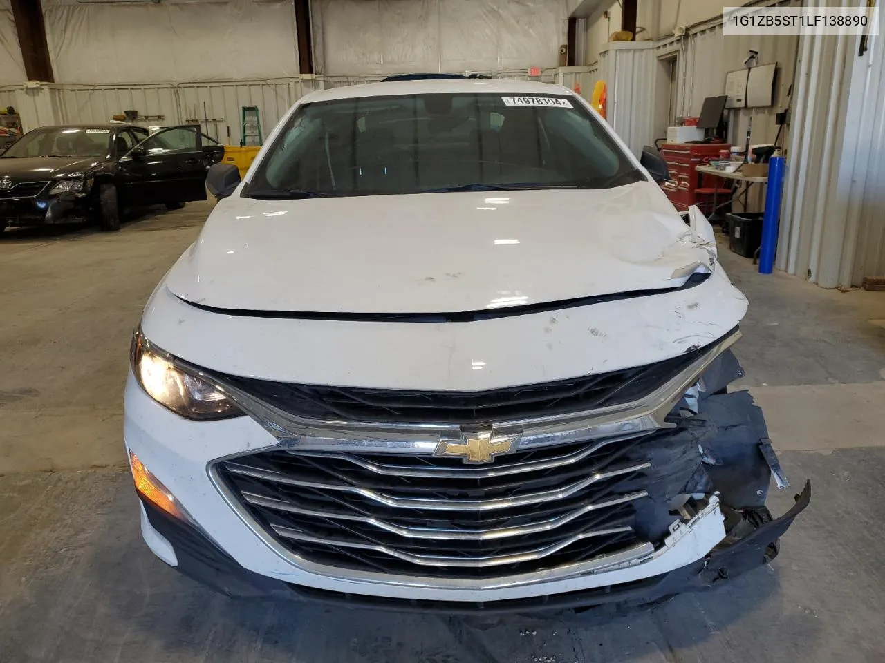 2020 Chevrolet Malibu Ls VIN: 1G1ZB5ST1LF138890 Lot: 74978194