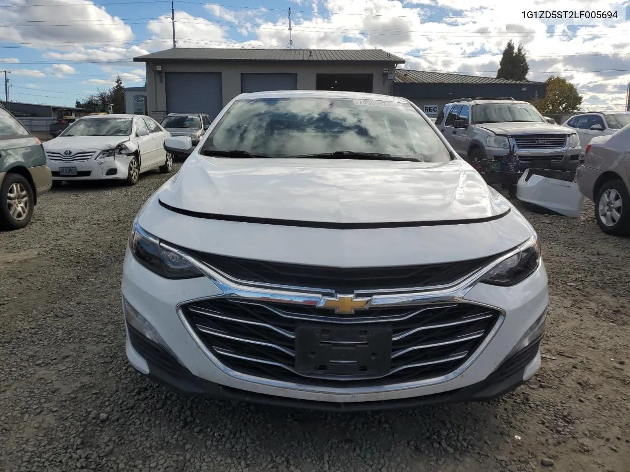 2020 Chevrolet Malibu Lt VIN: 1G1ZD5ST2LF005694 Lot: 74996974