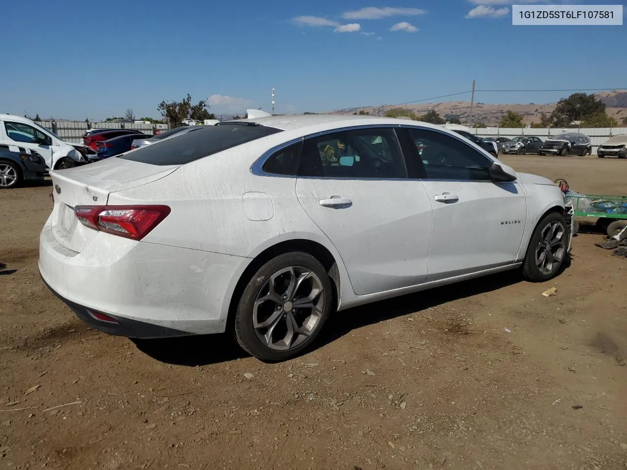 2020 Chevrolet Malibu Lt VIN: 1G1ZD5ST6LF107581 Lot: 75000064