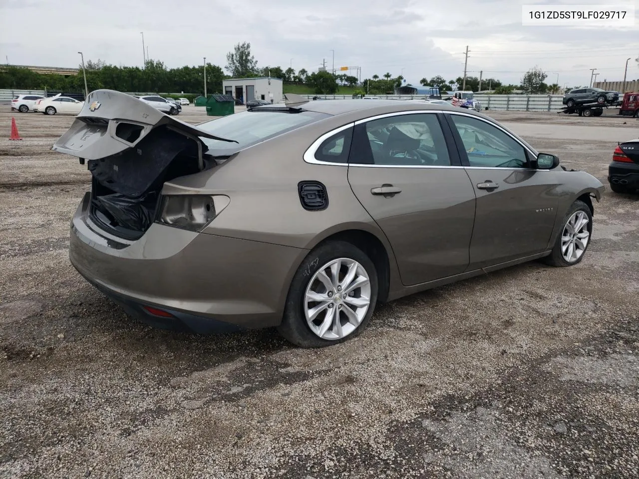 2020 Chevrolet Malibu Lt VIN: 1G1ZD5ST9LF029717 Lot: 75002994