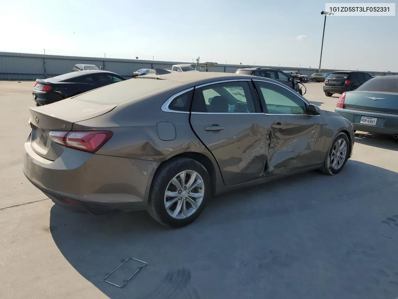 2020 Chevrolet Malibu Lt VIN: 1G1ZD5ST3LF052331 Lot: 75031024