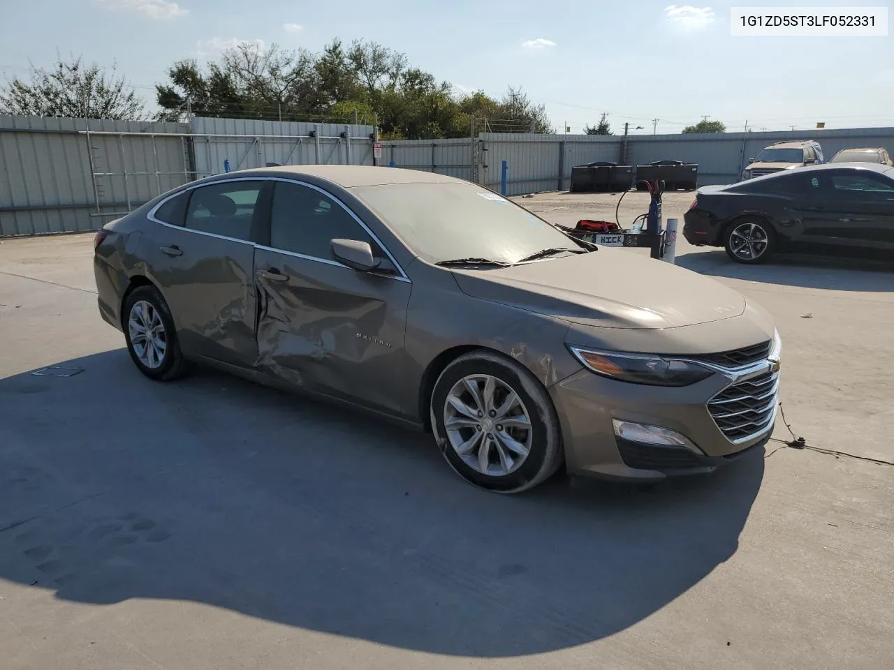 2020 Chevrolet Malibu Lt VIN: 1G1ZD5ST3LF052331 Lot: 75031024