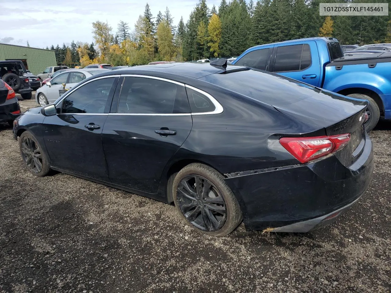 2020 Chevrolet Malibu Lt VIN: 1G1ZD5STXLF145461 Lot: 75047554