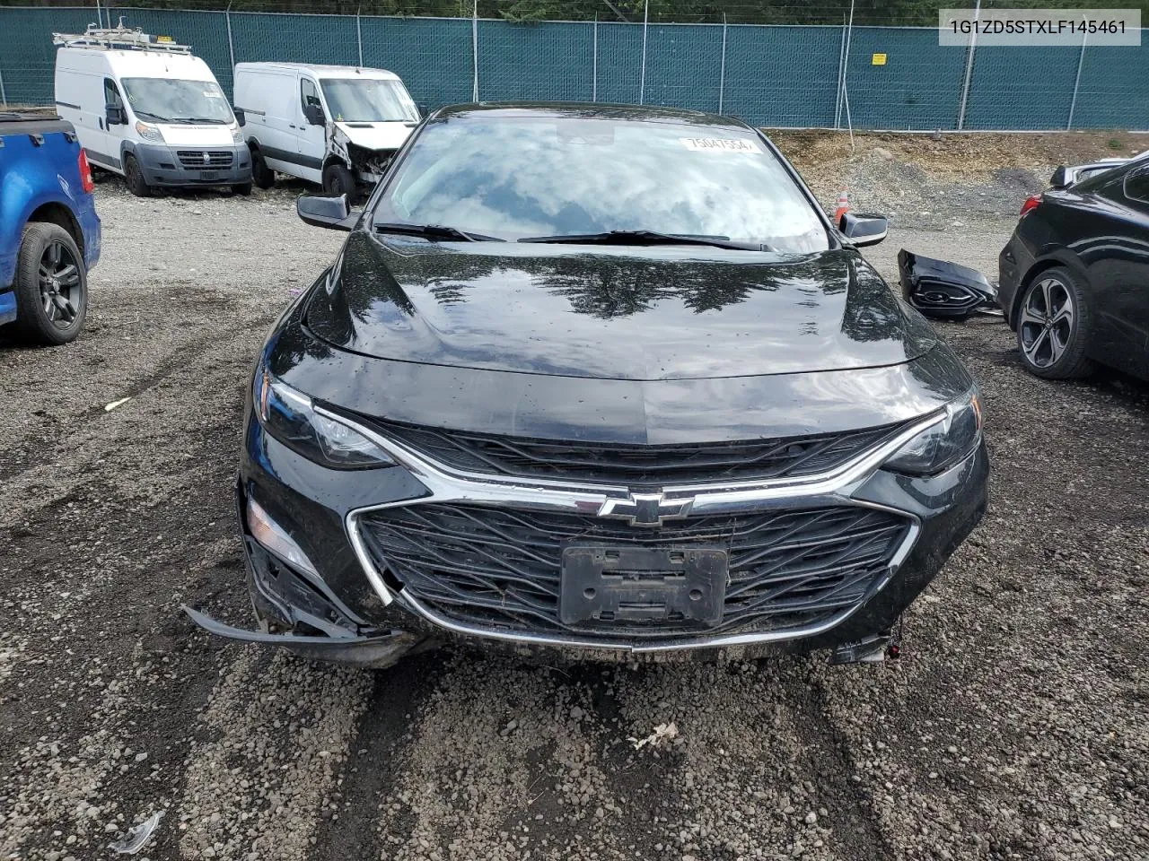 2020 Chevrolet Malibu Lt VIN: 1G1ZD5STXLF145461 Lot: 75047554