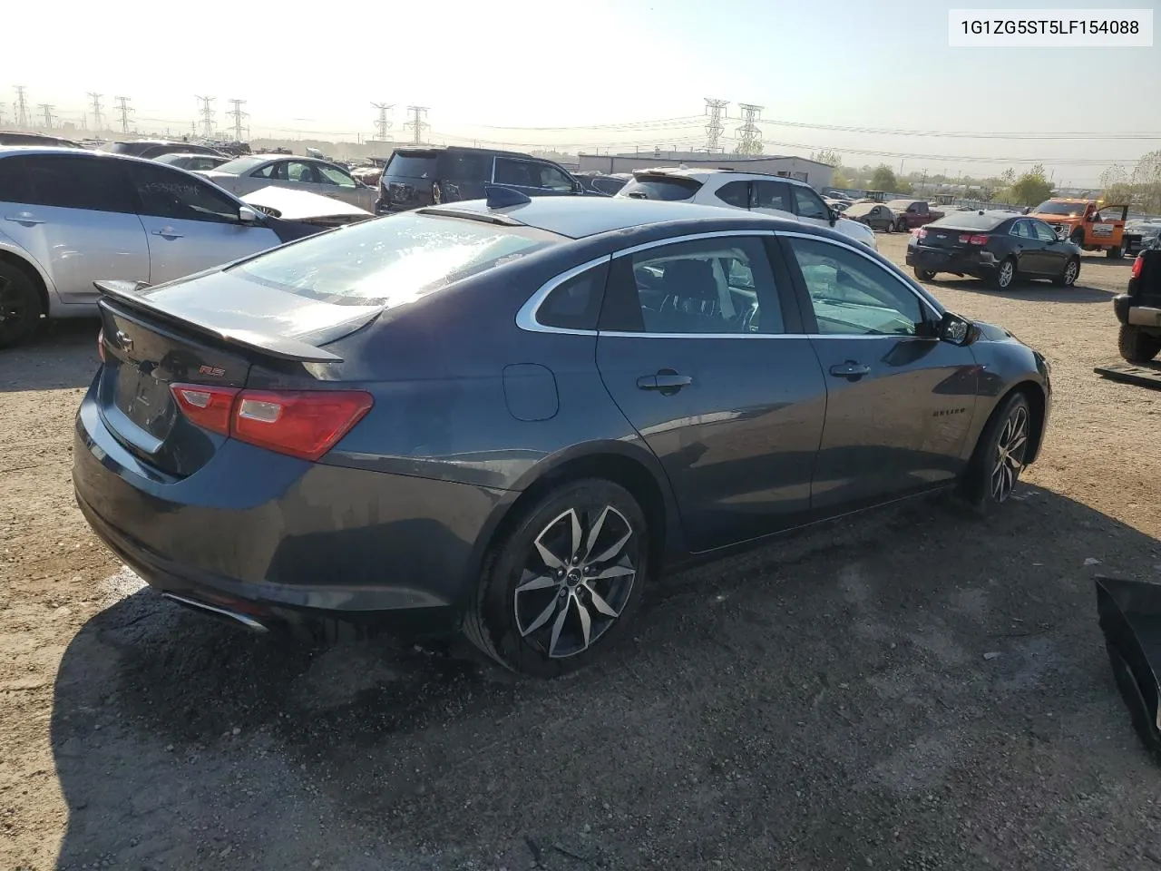 2020 Chevrolet Malibu Rs VIN: 1G1ZG5ST5LF154088 Lot: 75051844