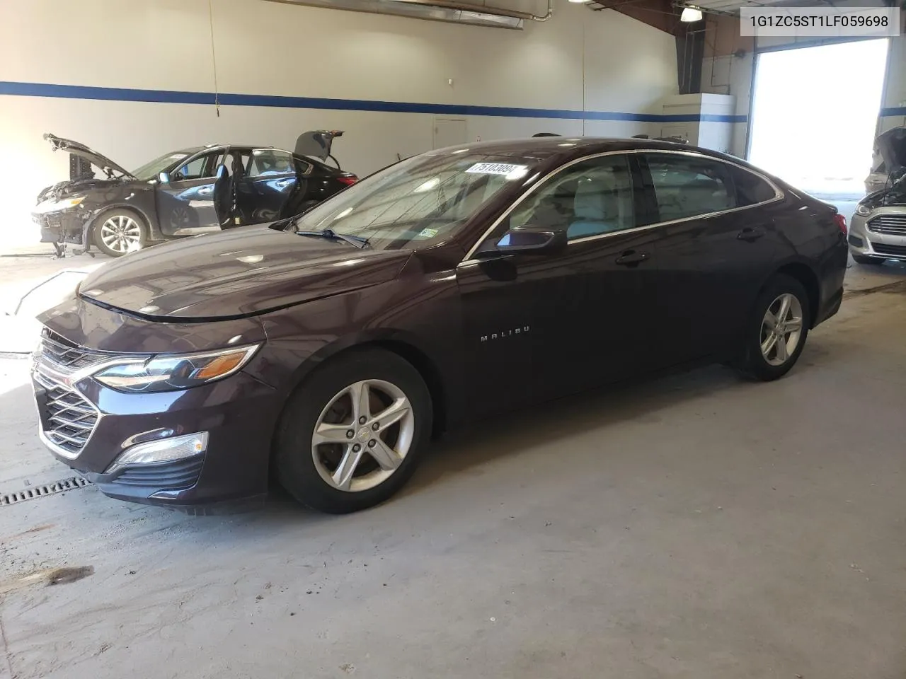 2020 Chevrolet Malibu Ls VIN: 1G1ZC5ST1LF059698 Lot: 75103094