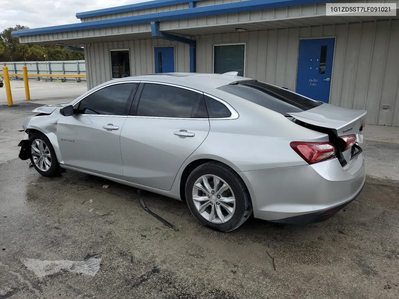 2020 Chevrolet Malibu Lt VIN: 1G1ZD5ST7LF091021 Lot: 75117344