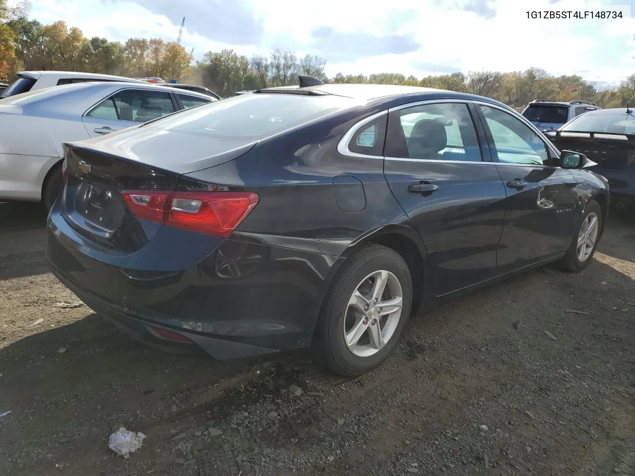 2020 Chevrolet Malibu Ls VIN: 1G1ZB5ST4LF148734 Lot: 75156624