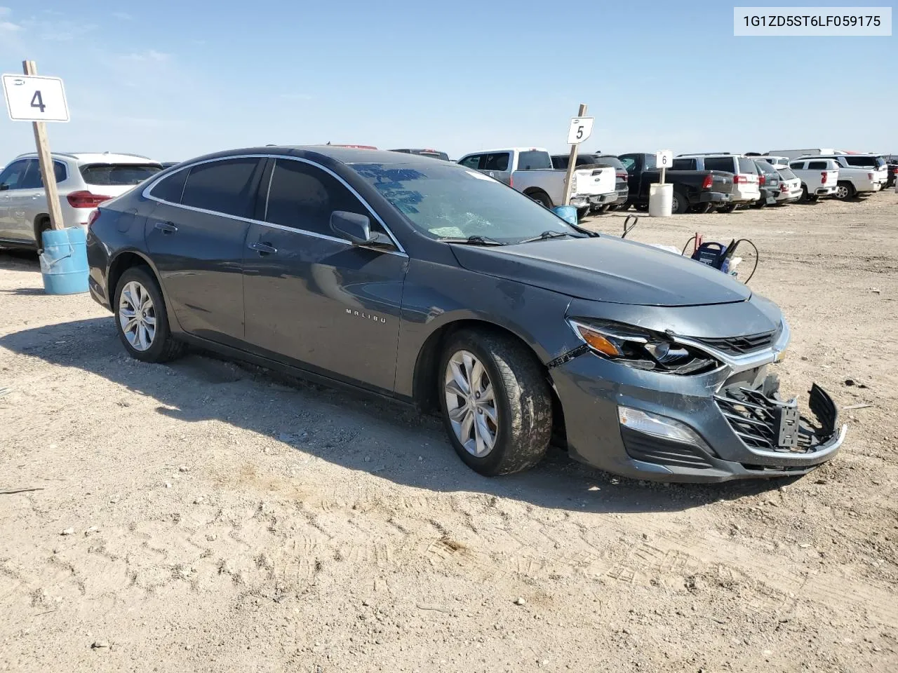 2020 Chevrolet Malibu Lt VIN: 1G1ZD5ST6LF059175 Lot: 75181514