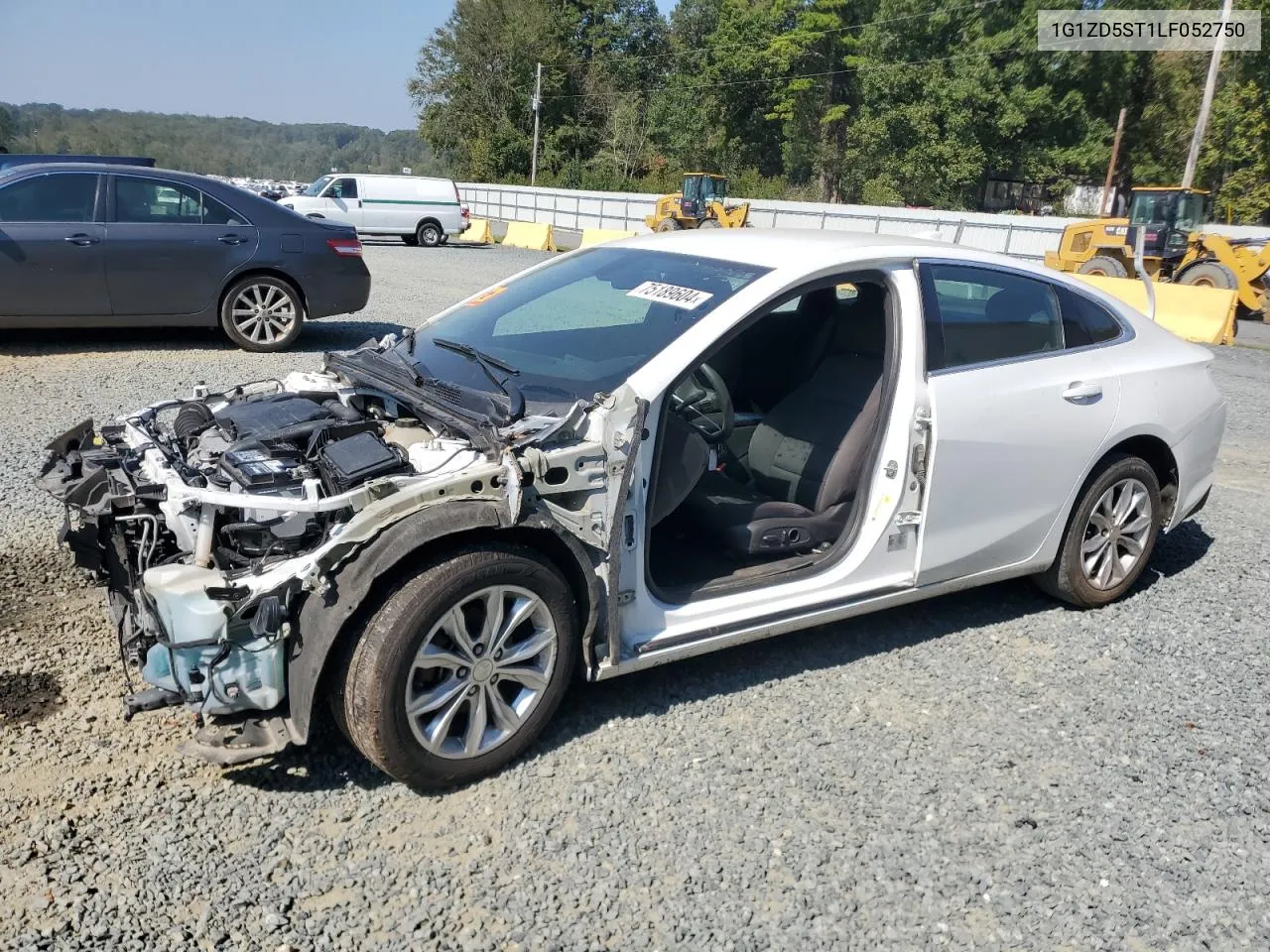 2020 Chevrolet Malibu Lt VIN: 1G1ZD5ST1LF052750 Lot: 75189604