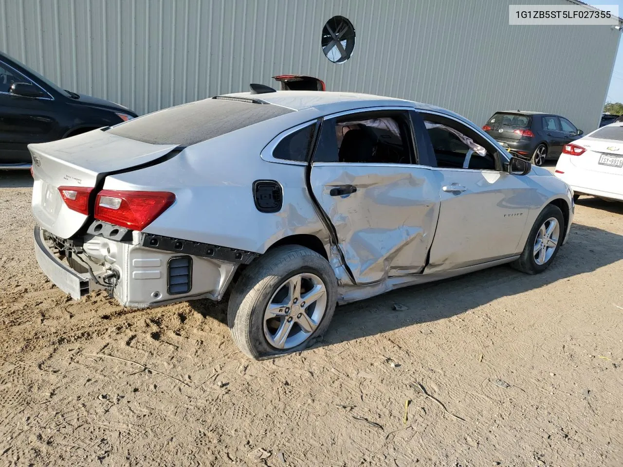 2020 Chevrolet Malibu Ls VIN: 1G1ZB5ST5LF027355 Lot: 75246554