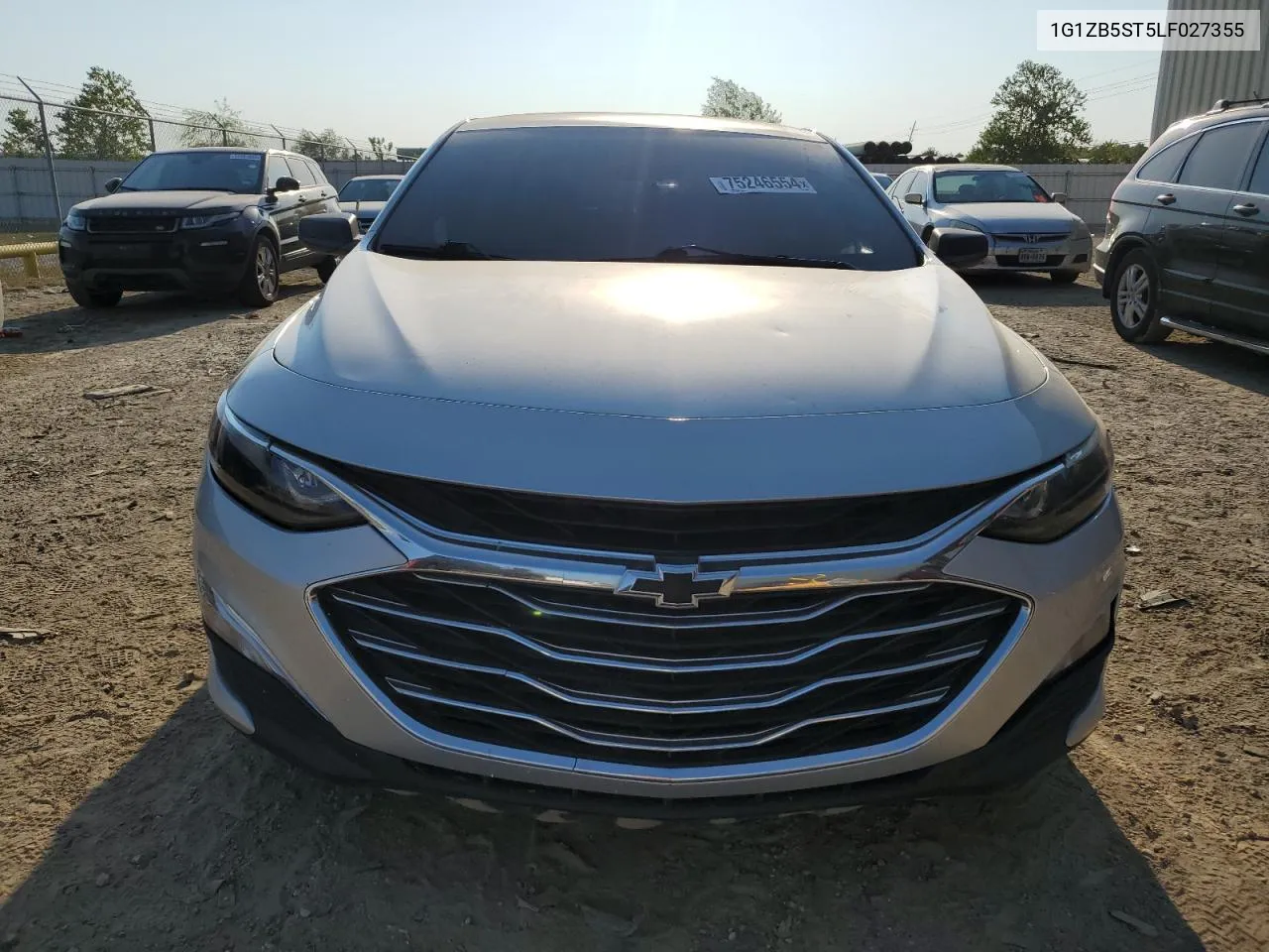 2020 Chevrolet Malibu Ls VIN: 1G1ZB5ST5LF027355 Lot: 75246554