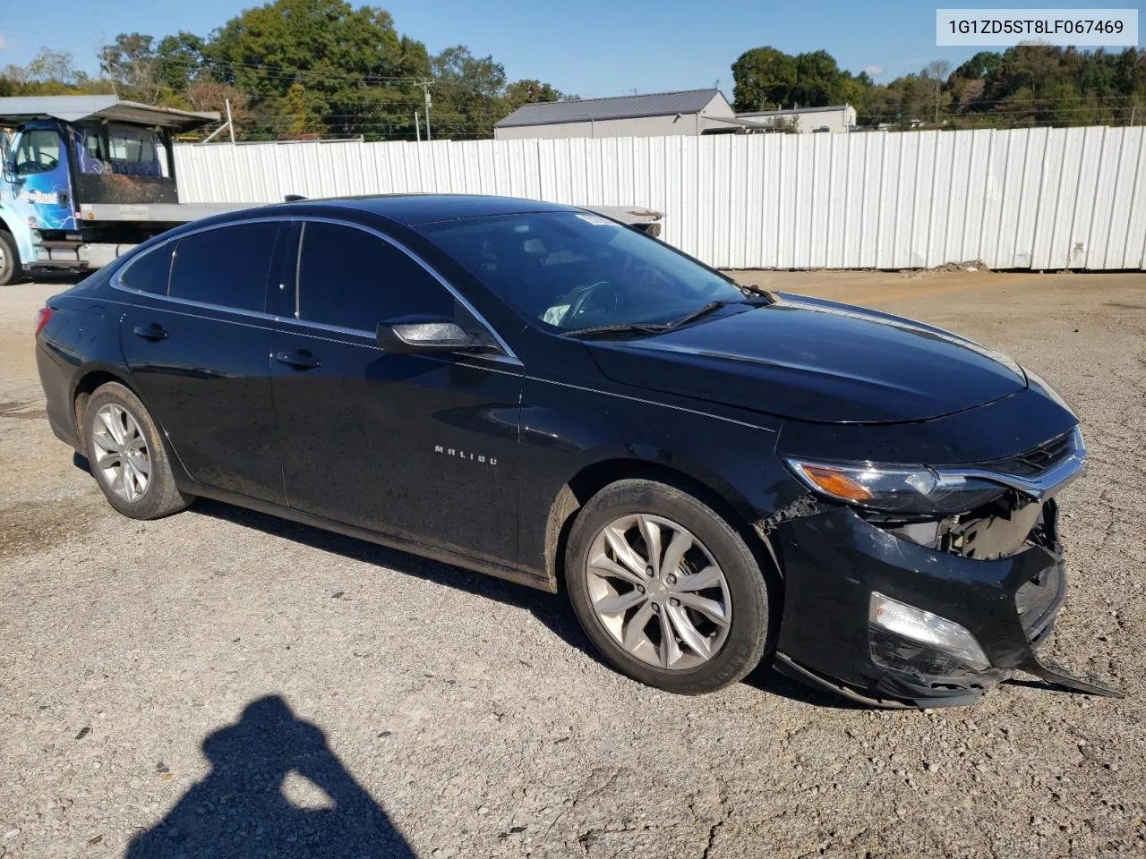 2020 Chevrolet Malibu Lt VIN: 1G1ZD5ST8LF067469 Lot: 75272854