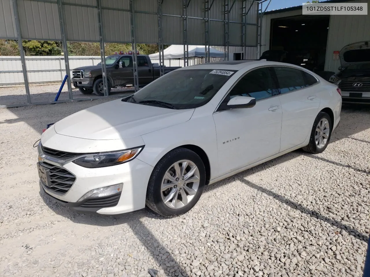 2020 Chevrolet Malibu Lt VIN: 1G1ZD5ST1LF105348 Lot: 75284854