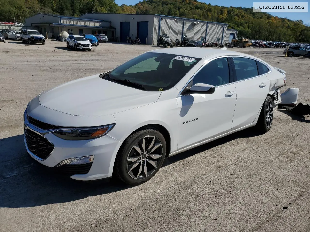 2020 Chevrolet Malibu Rs VIN: 1G1ZG5ST3LF023256 Lot: 75294904