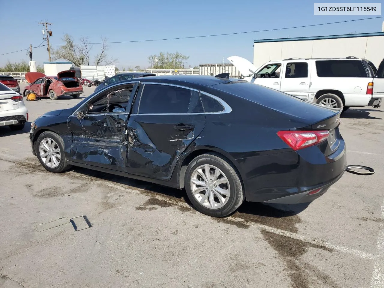 2020 Chevrolet Malibu Lt VIN: 1G1ZD5ST6LF115549 Lot: 75467264