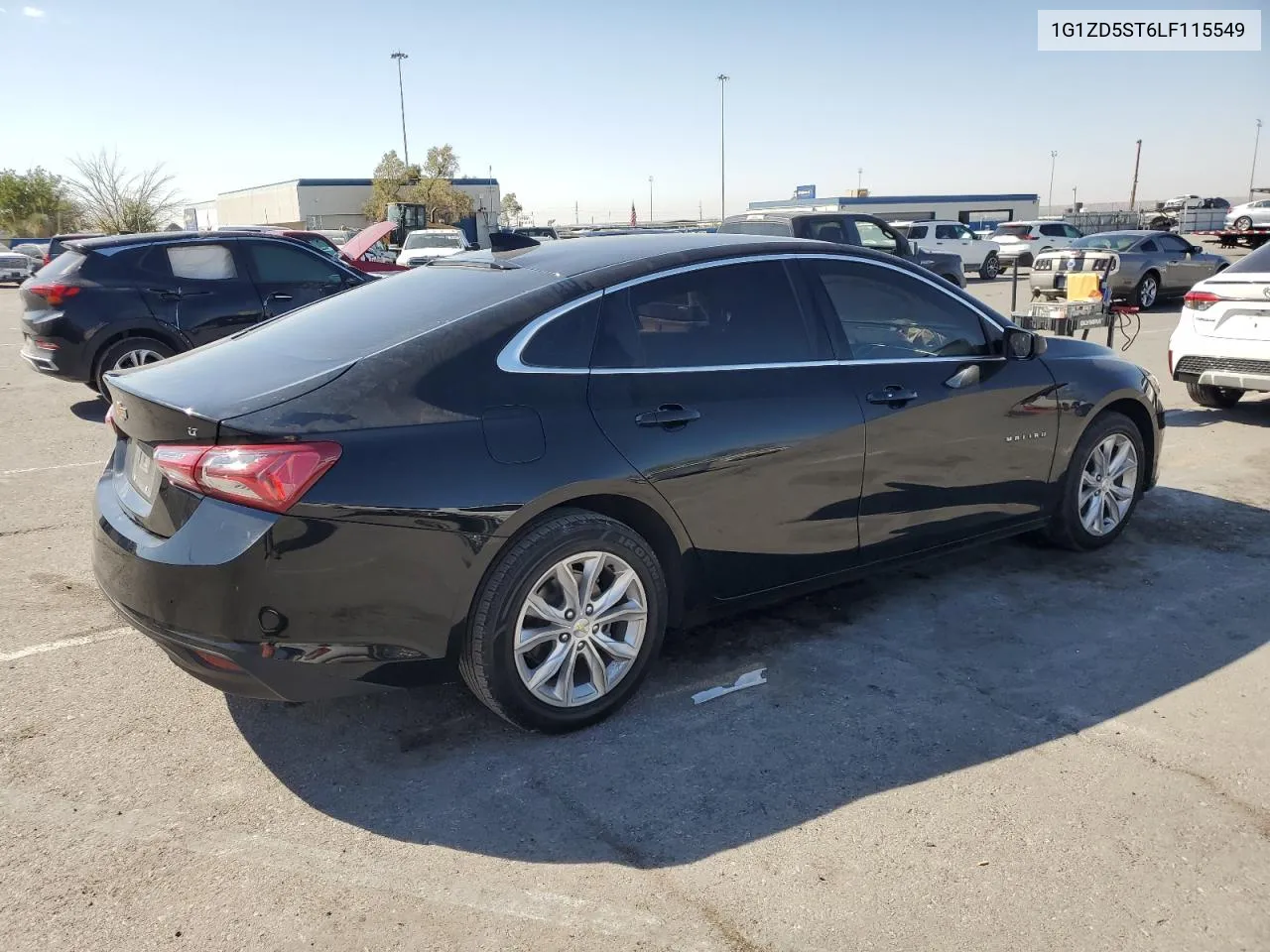 2020 Chevrolet Malibu Lt VIN: 1G1ZD5ST6LF115549 Lot: 75467264