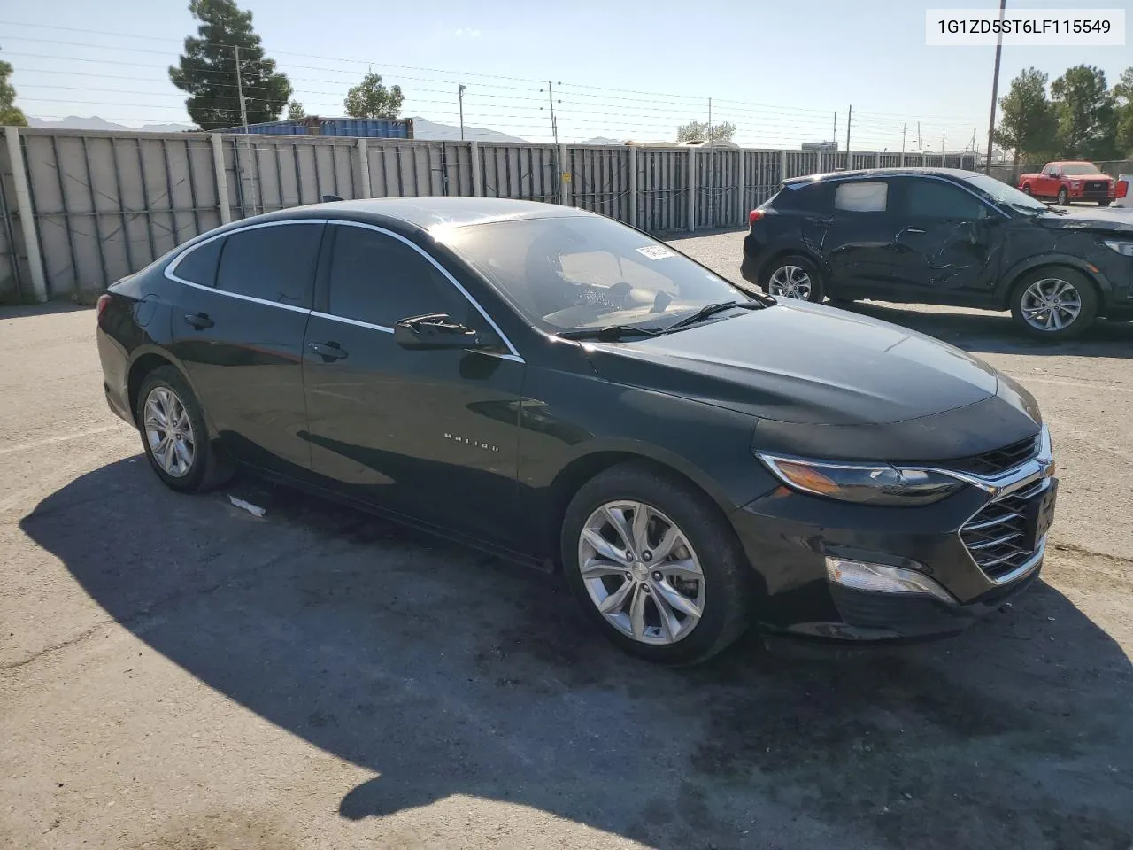 2020 Chevrolet Malibu Lt VIN: 1G1ZD5ST6LF115549 Lot: 75467264