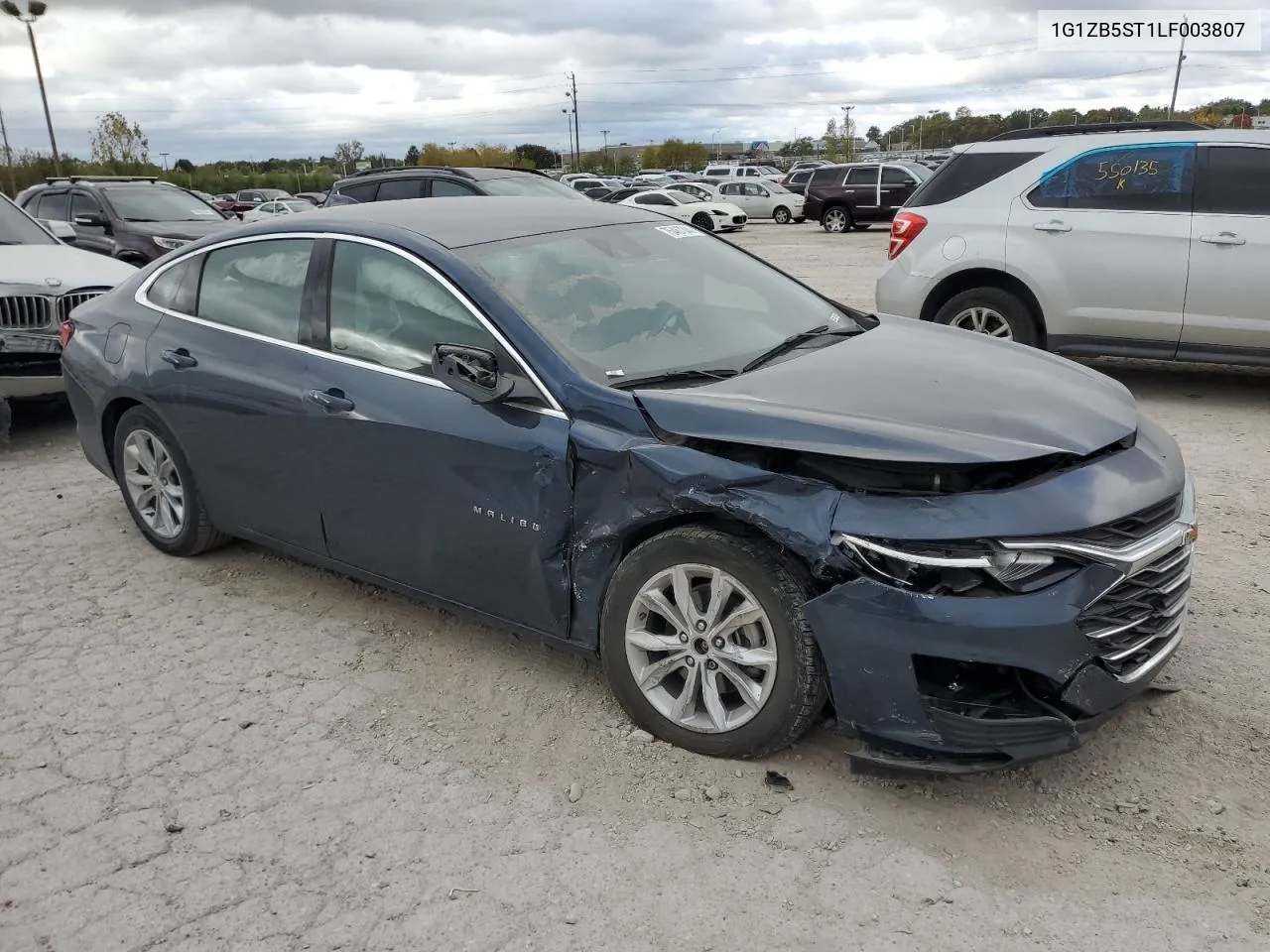 2020 Chevrolet Malibu Ls VIN: 1G1ZB5ST1LF003807 Lot: 75467344