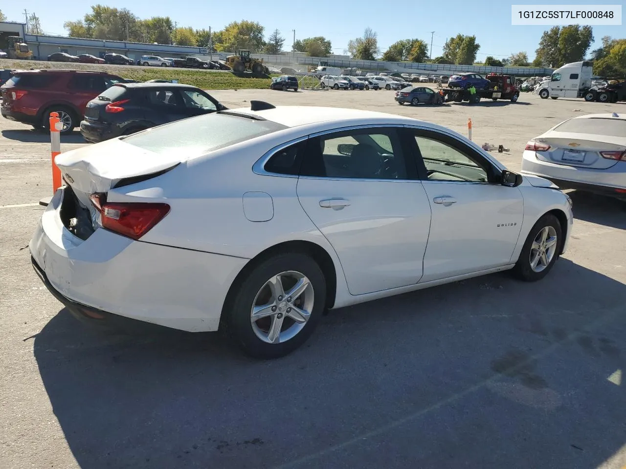 2020 Chevrolet Malibu Ls VIN: 1G1ZC5ST7LF000848 Lot: 75474494