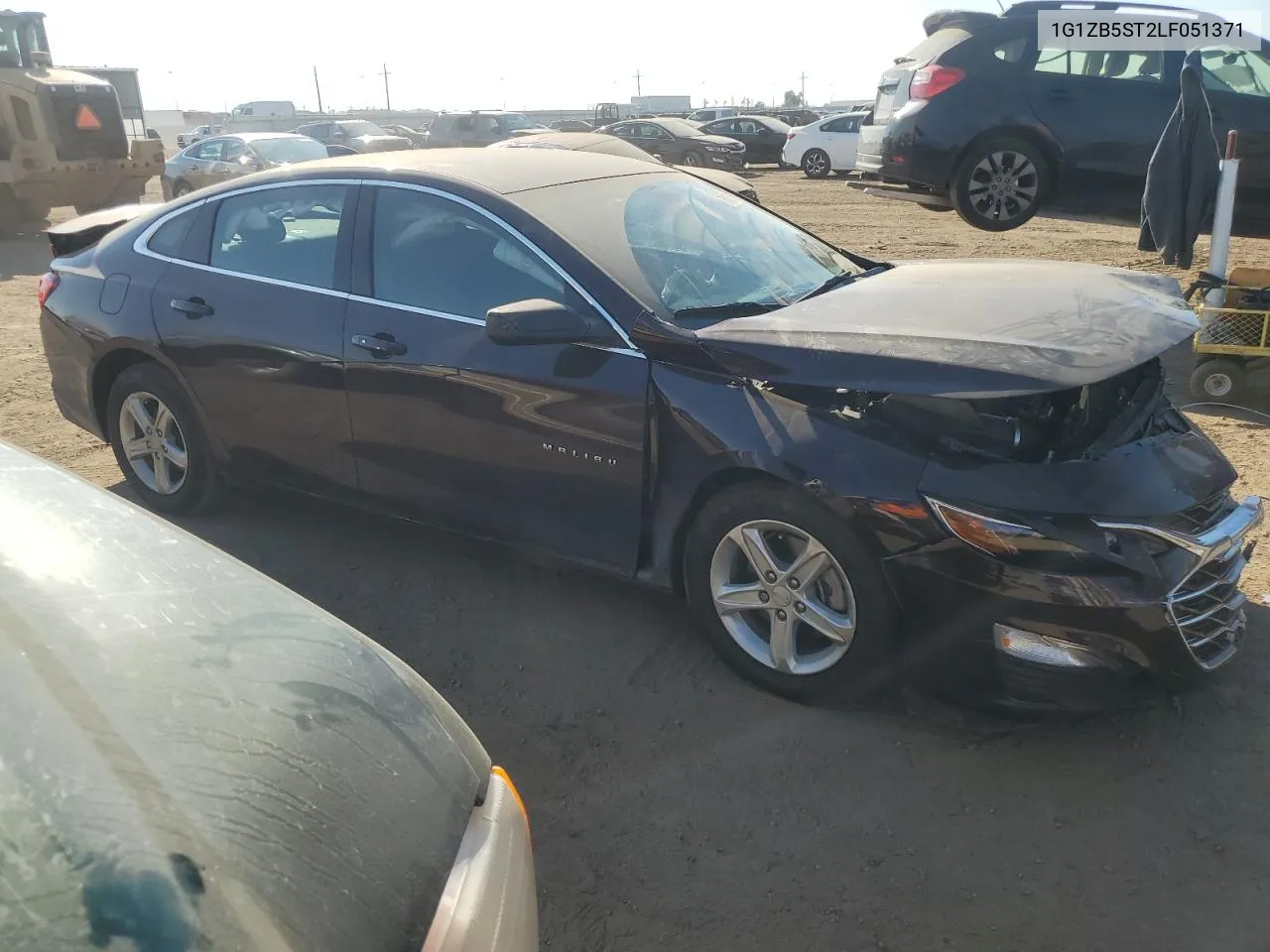 2020 Chevrolet Malibu Ls VIN: 1G1ZB5ST2LF051371 Lot: 75481674