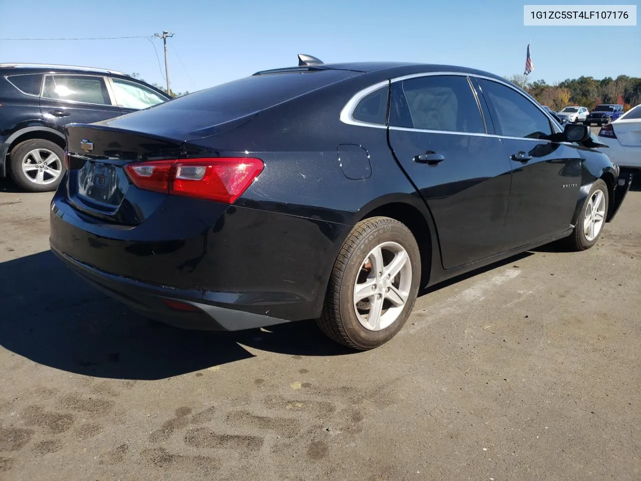 2020 Chevrolet Malibu Ls VIN: 1G1ZC5ST4LF107176 Lot: 75489554