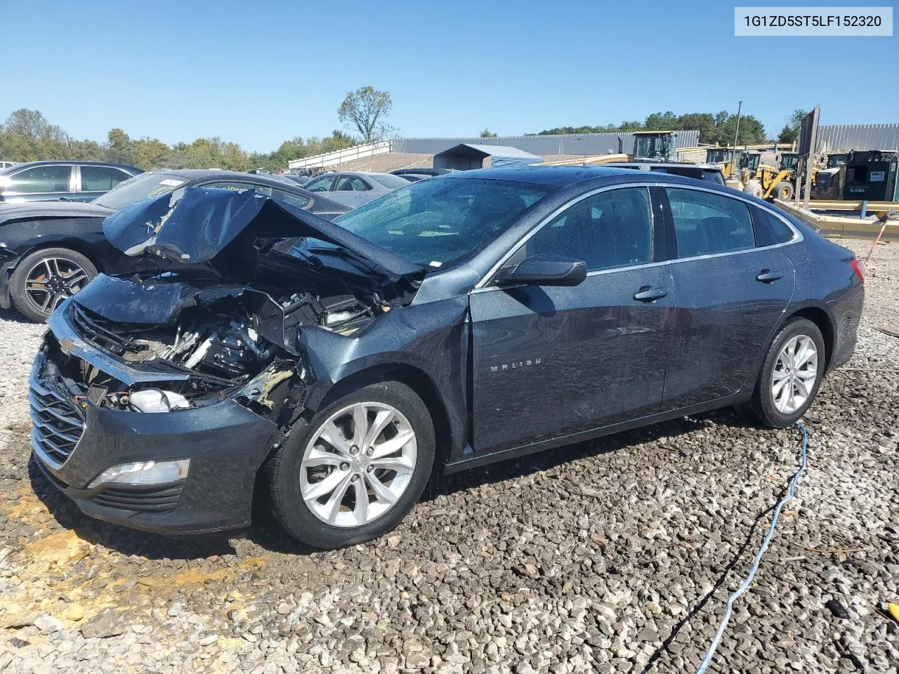 2020 Chevrolet Malibu Lt VIN: 1G1ZD5ST5LF152320 Lot: 75519234