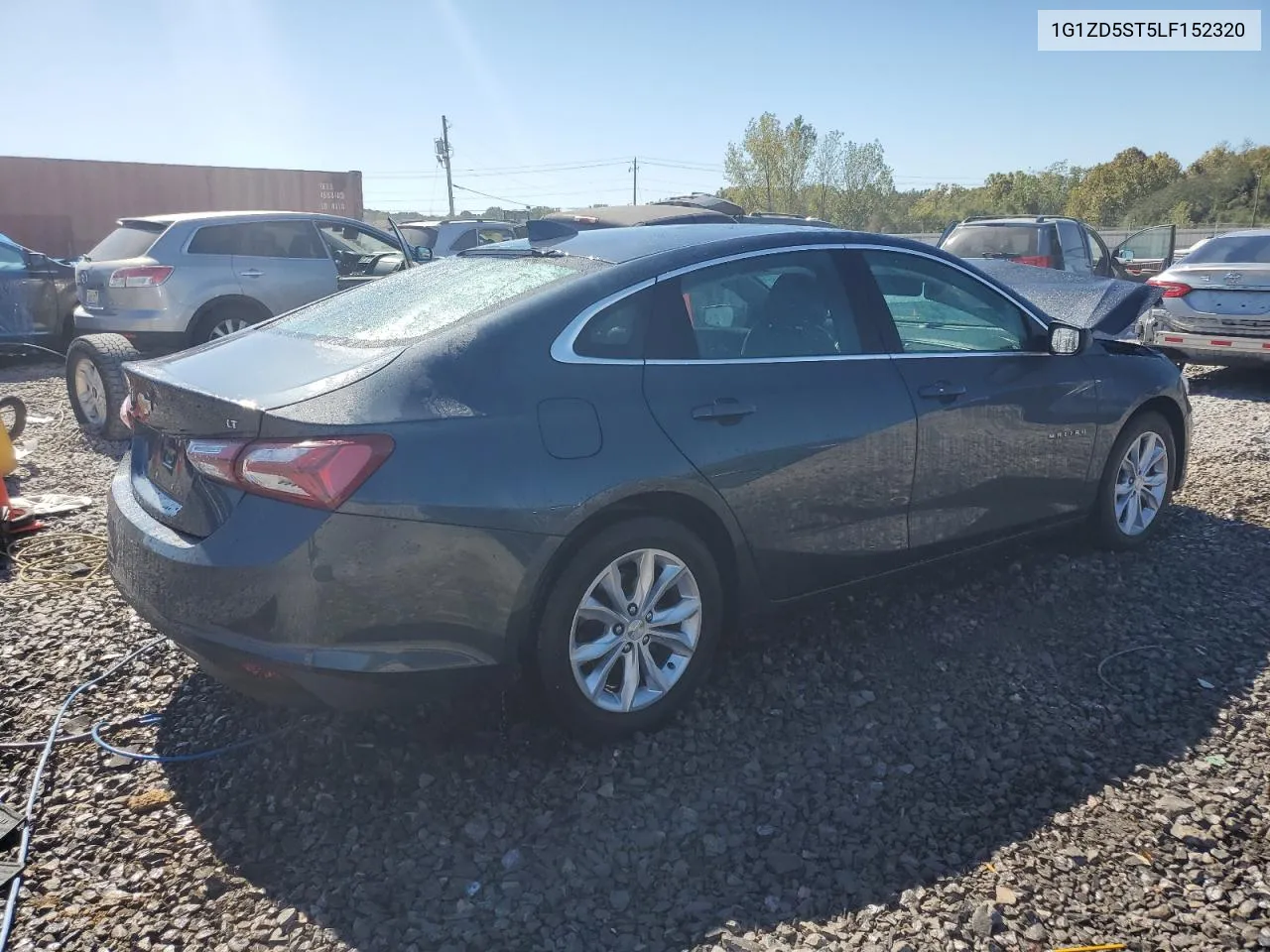 2020 Chevrolet Malibu Lt VIN: 1G1ZD5ST5LF152320 Lot: 75519234