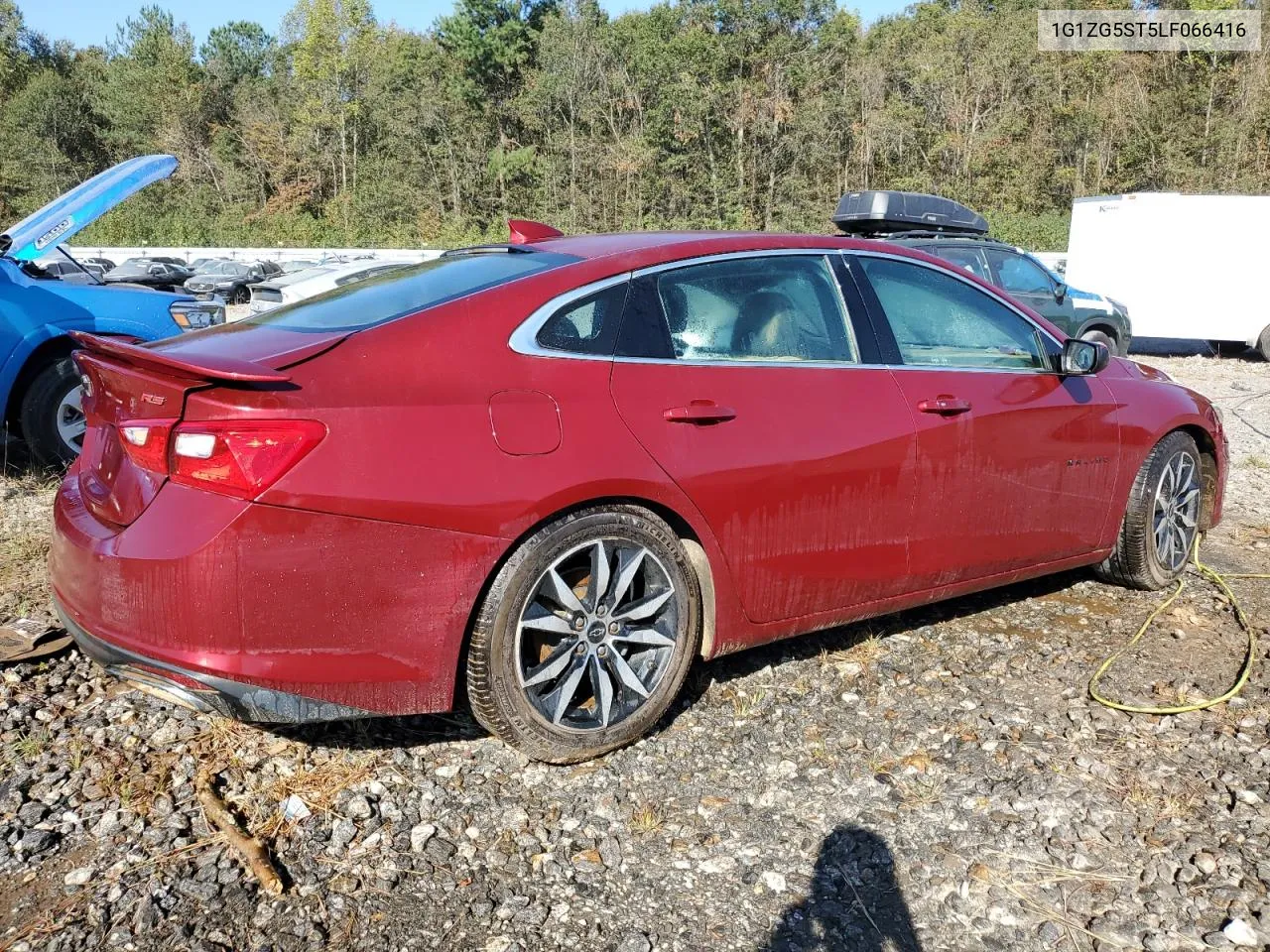 2020 Chevrolet Malibu Rs VIN: 1G1ZG5ST5LF066416 Lot: 75606624