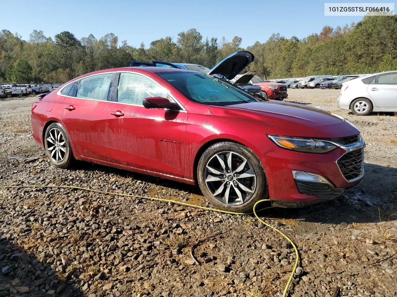 2020 Chevrolet Malibu Rs VIN: 1G1ZG5ST5LF066416 Lot: 75606624