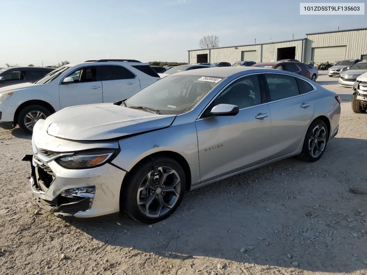 2020 Chevrolet Malibu Lt VIN: 1G1ZD5ST9LF135603 Lot: 75638634