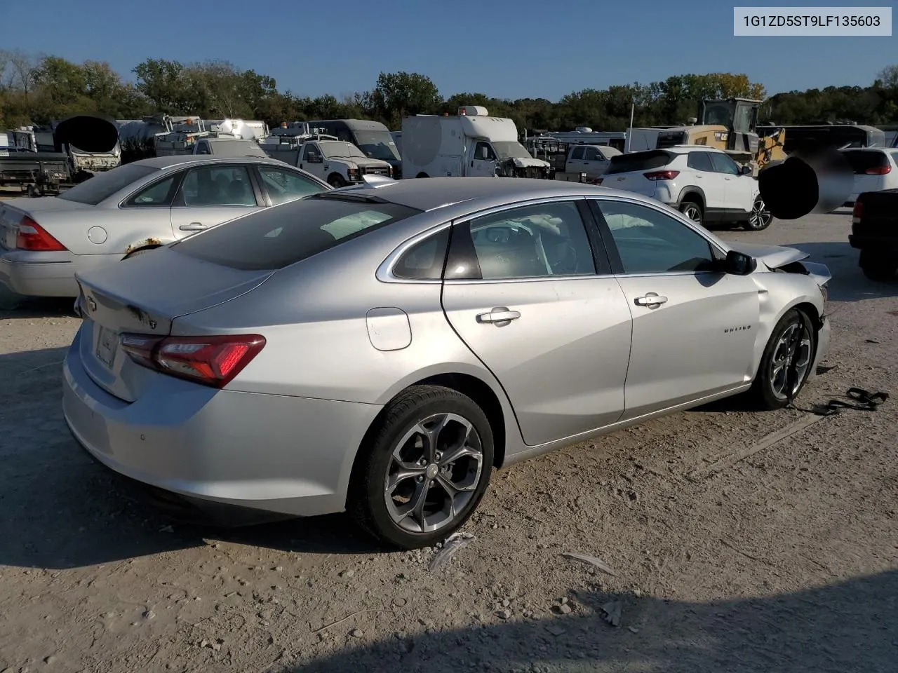 2020 Chevrolet Malibu Lt VIN: 1G1ZD5ST9LF135603 Lot: 75638634