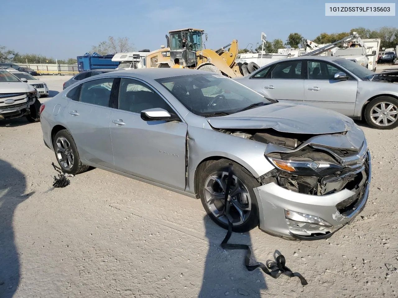 2020 Chevrolet Malibu Lt VIN: 1G1ZD5ST9LF135603 Lot: 75638634