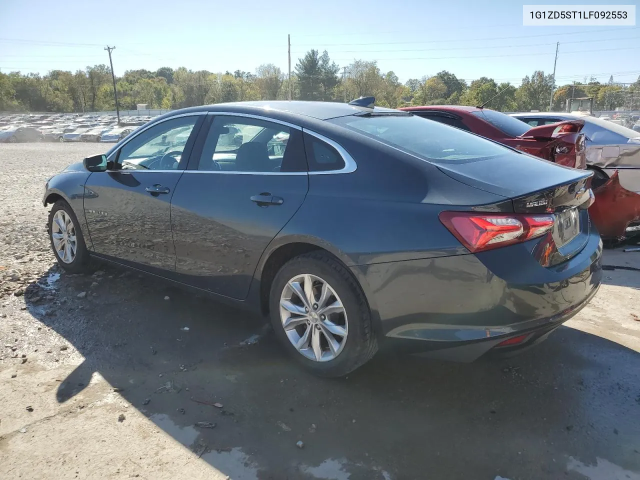 2020 Chevrolet Malibu Lt VIN: 1G1ZD5ST1LF092553 Lot: 75645024