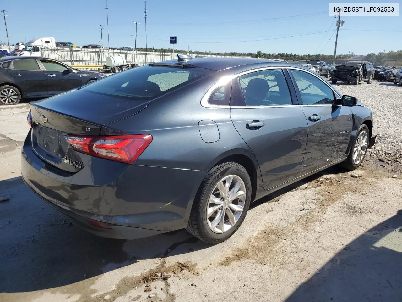 2020 Chevrolet Malibu Lt VIN: 1G1ZD5ST1LF092553 Lot: 75645024