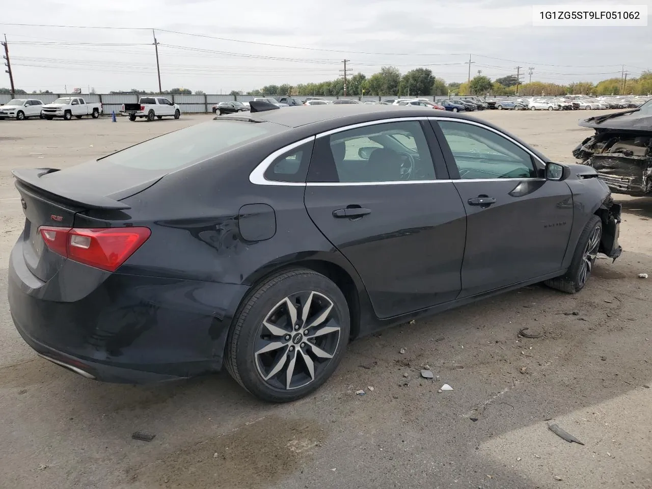 2020 Chevrolet Malibu Rs VIN: 1G1ZG5ST9LF051062 Lot: 75763474