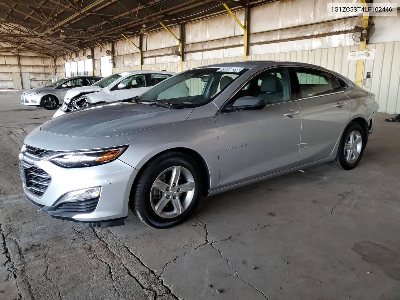 2020 Chevrolet Malibu Ls VIN: 1G1ZC5ST4LF102446 Lot: 75865074