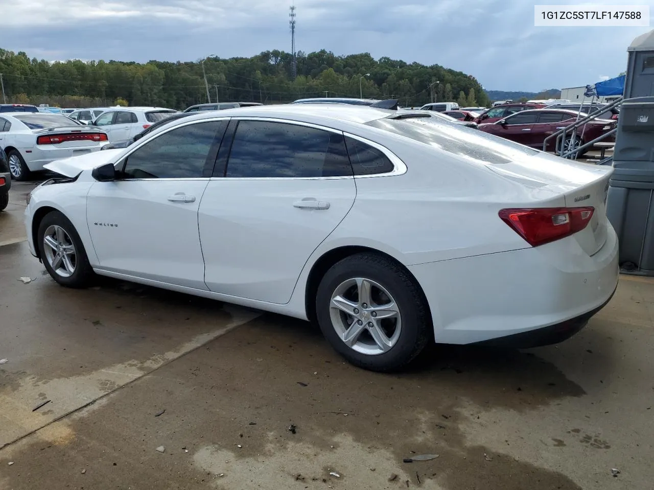 2020 Chevrolet Malibu Ls VIN: 1G1ZC5ST7LF147588 Lot: 75867054